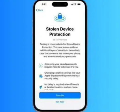 屯留苹果授权维修店分享被盗设备保护功能开启方法 